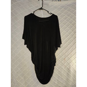 Women's Black Tunic Top M